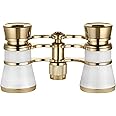 Eschenbach Glamour White 3x25 Opera Binoculars for Adults