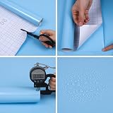 Hode Blue Glitter Vinyl Wrap 60cmx5m Self Adhesive Wallpaper High Gloss view 2