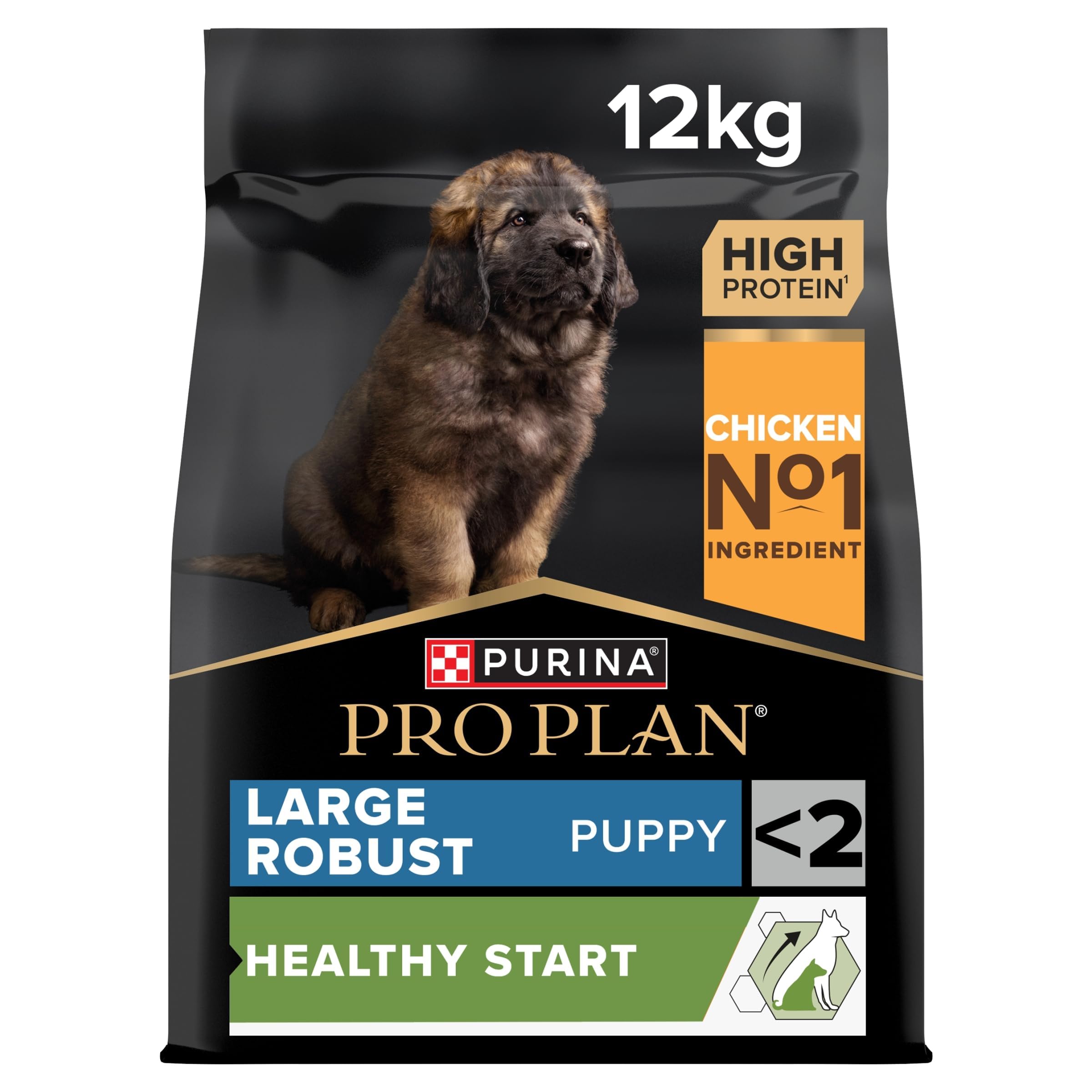 PRO PLAN Large Robust Puppy Healthy Start Chicken Dry Dog Food 12kg