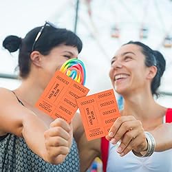Kosiz 504 Sheets 5 Bid Raffle Ticket with Different