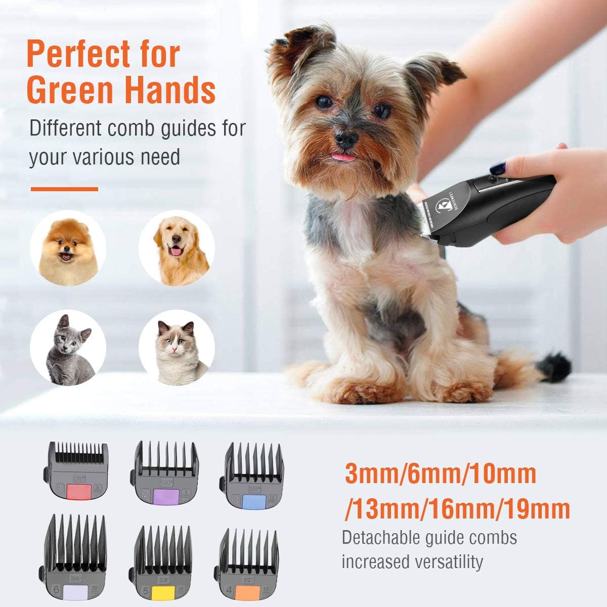 dog clipper lengths