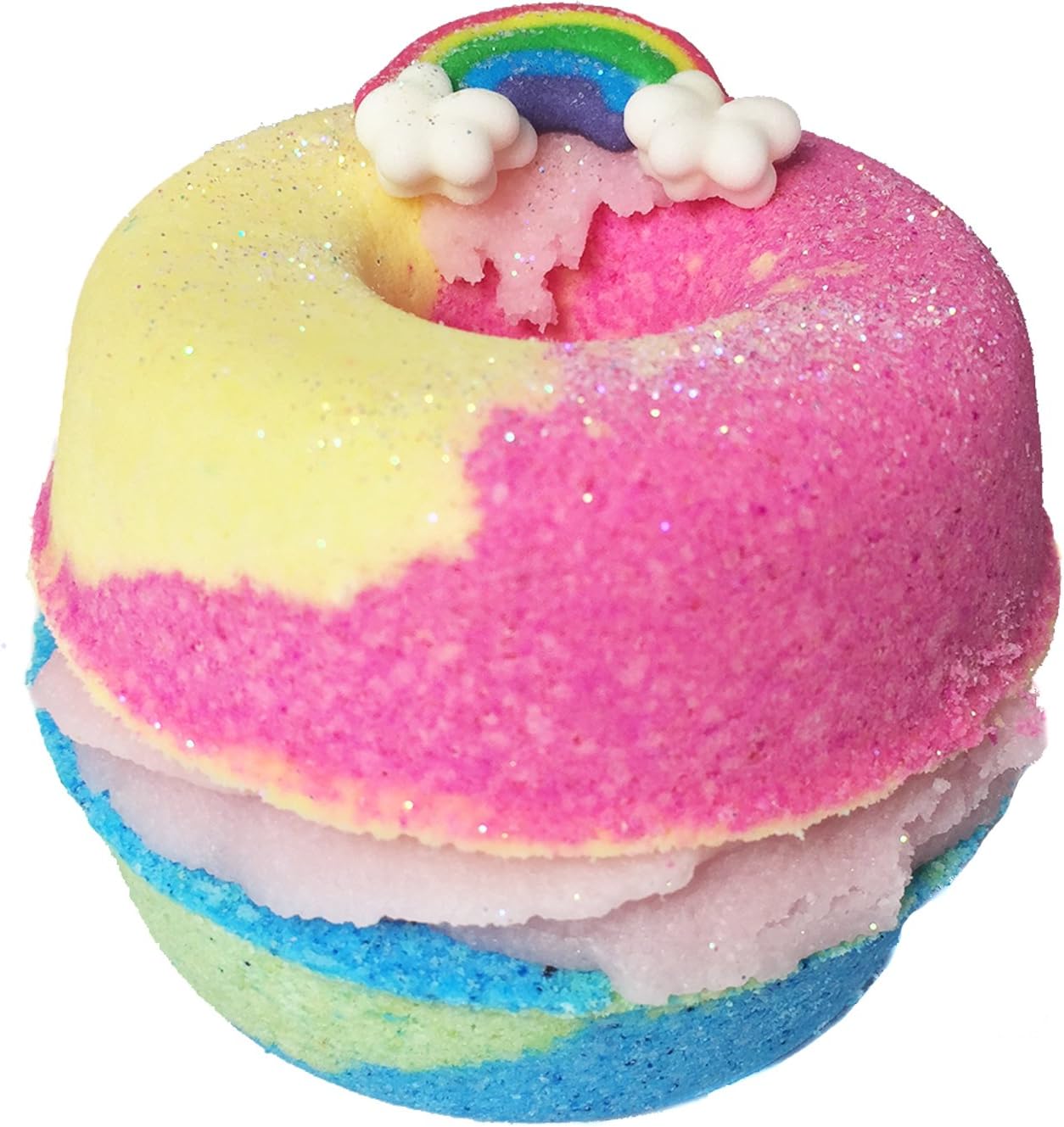 Rainbow Unicorn Donut Bath Bomb 100g | Bath Candy