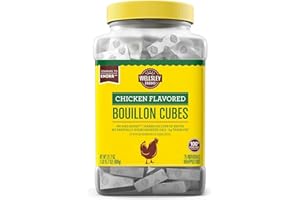 Wellsley Farms Chicken Flavored Bouillon Cubes. No MSG. (75 ct.)