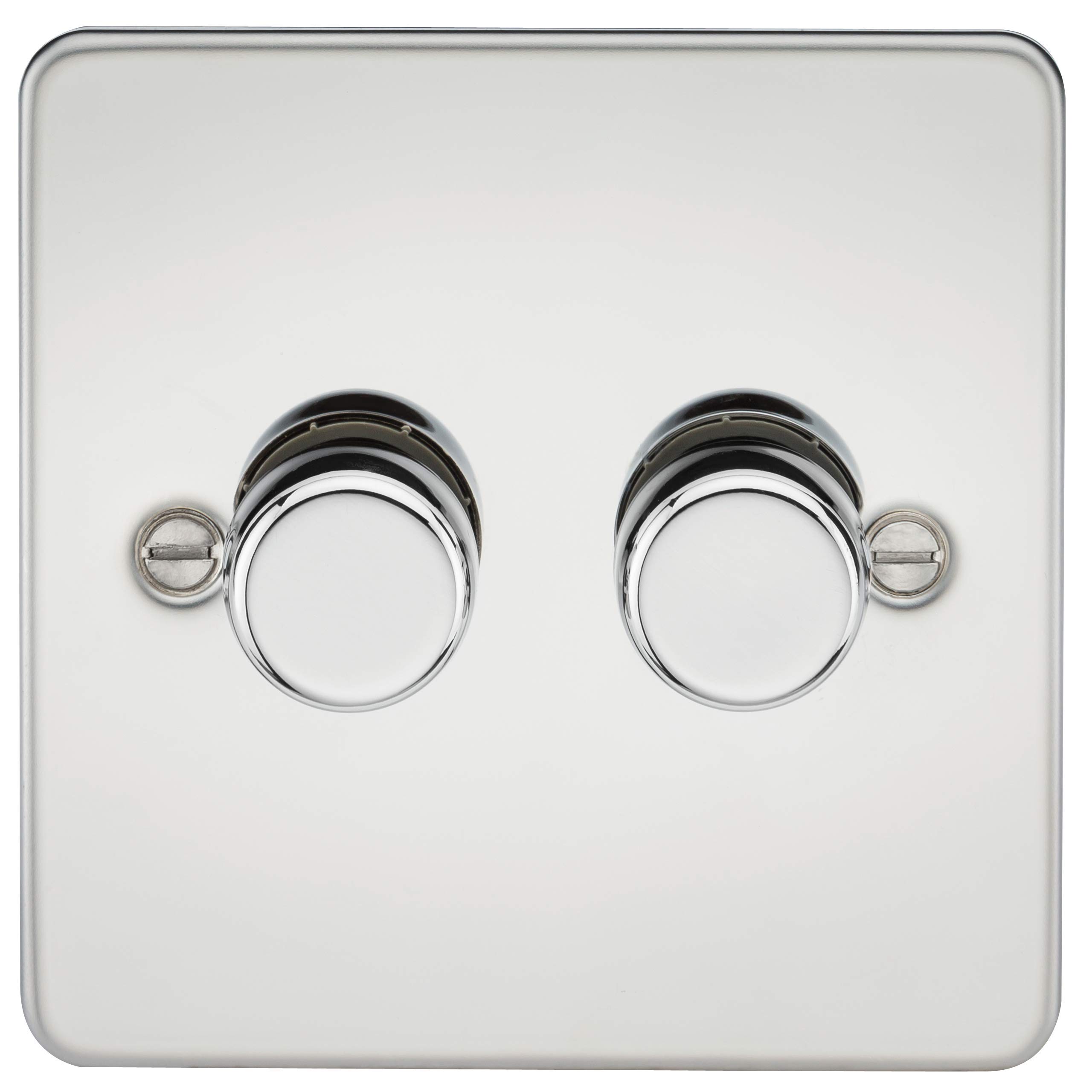 2G 2-way 10-200W (5-150W LED) Intelligent dimmer - Polished Chrome