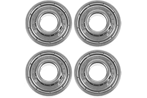 Healeved Front Wheel Bearings for Manual Wheelchair 0.78 Inch Small Ball Bearings Replacement Walker Wheel Accessories Durabl