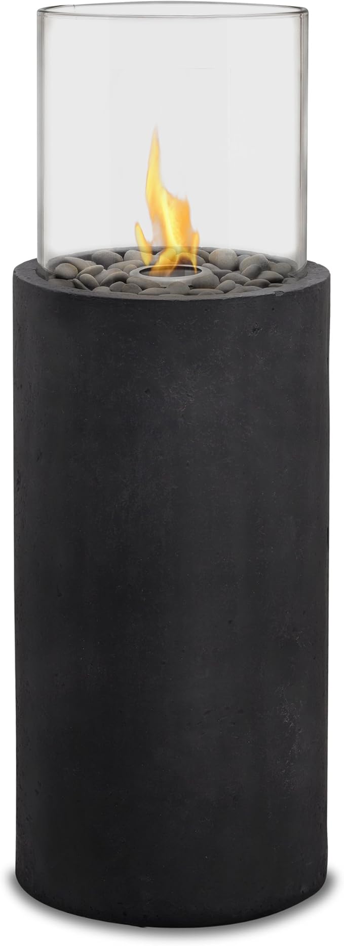 outlander fire pit 836 instructions on Amazon Com Real Flame Modesto Fire Column Black Outdoor Fireplaces Garden Outdoor