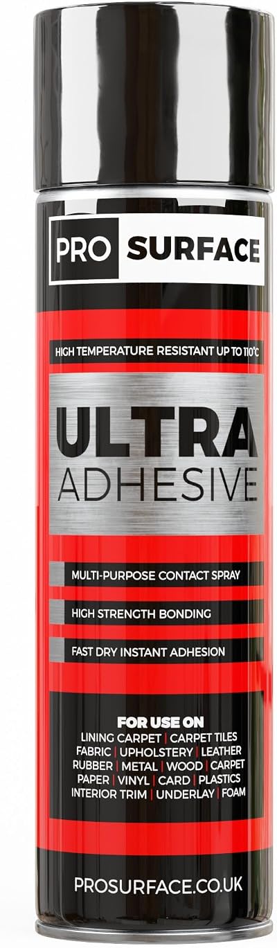 PRO SURFACE Ultra Adhesive High Temp Multi-Purpose Contact Spray 500ml