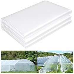 25 x 40 FT Clear Greenhouse Plastic Sheeting, 6 Mil