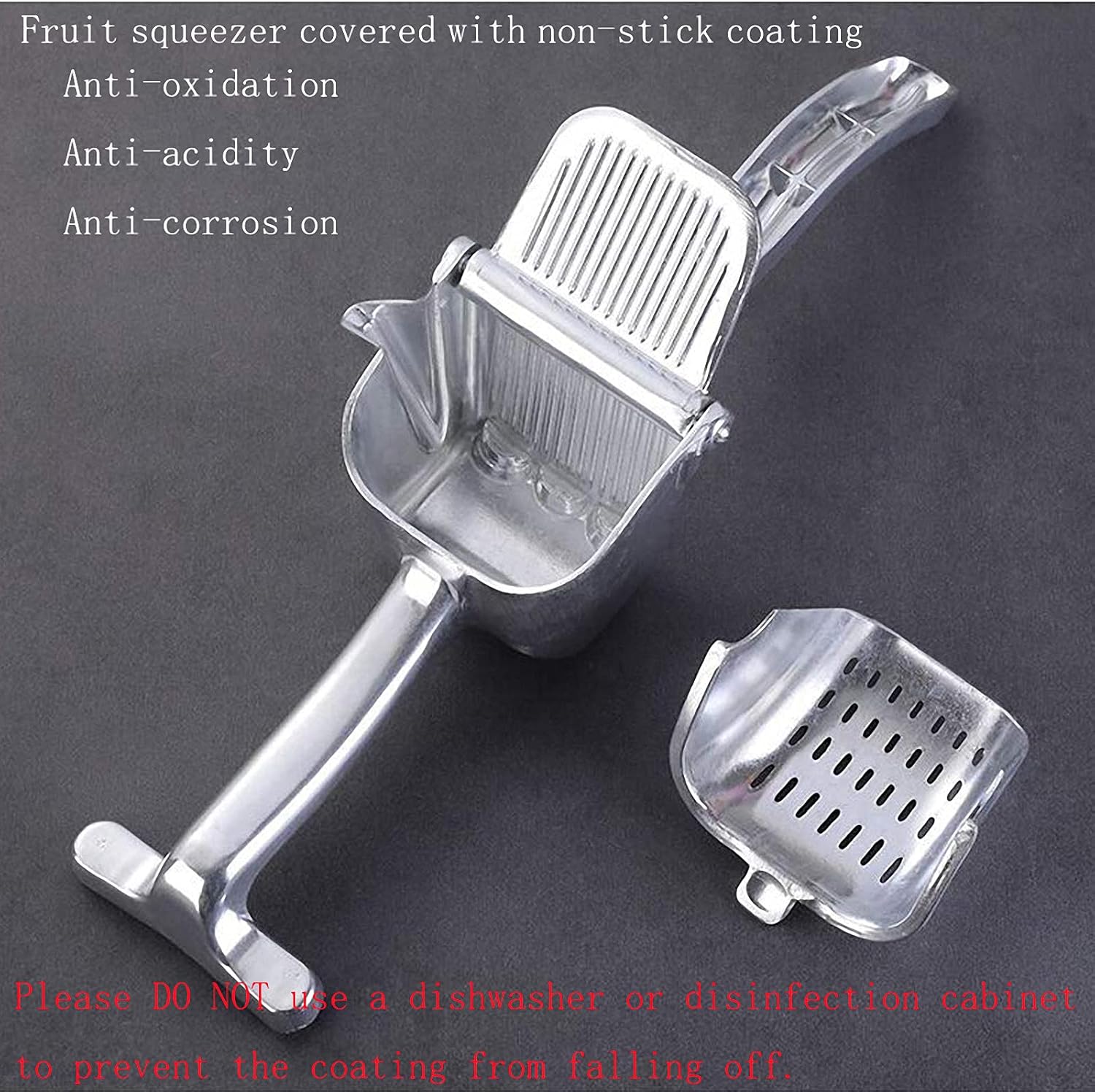 Heavy Duty Single Press Lemon Squeezer, Hand Squeezer, Premium Quality Metal Aluminum alloy Lemon Squeezer, Manual Citrus Press Juicer, Lemon Lime juice, orange juice, apple juice: Kitchen & Dining