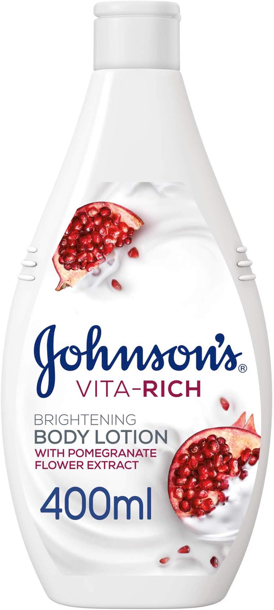 Johnson & Johnson Vita-Rich Bright Body Lotion Pomegranate 400ml Hydrating Skin