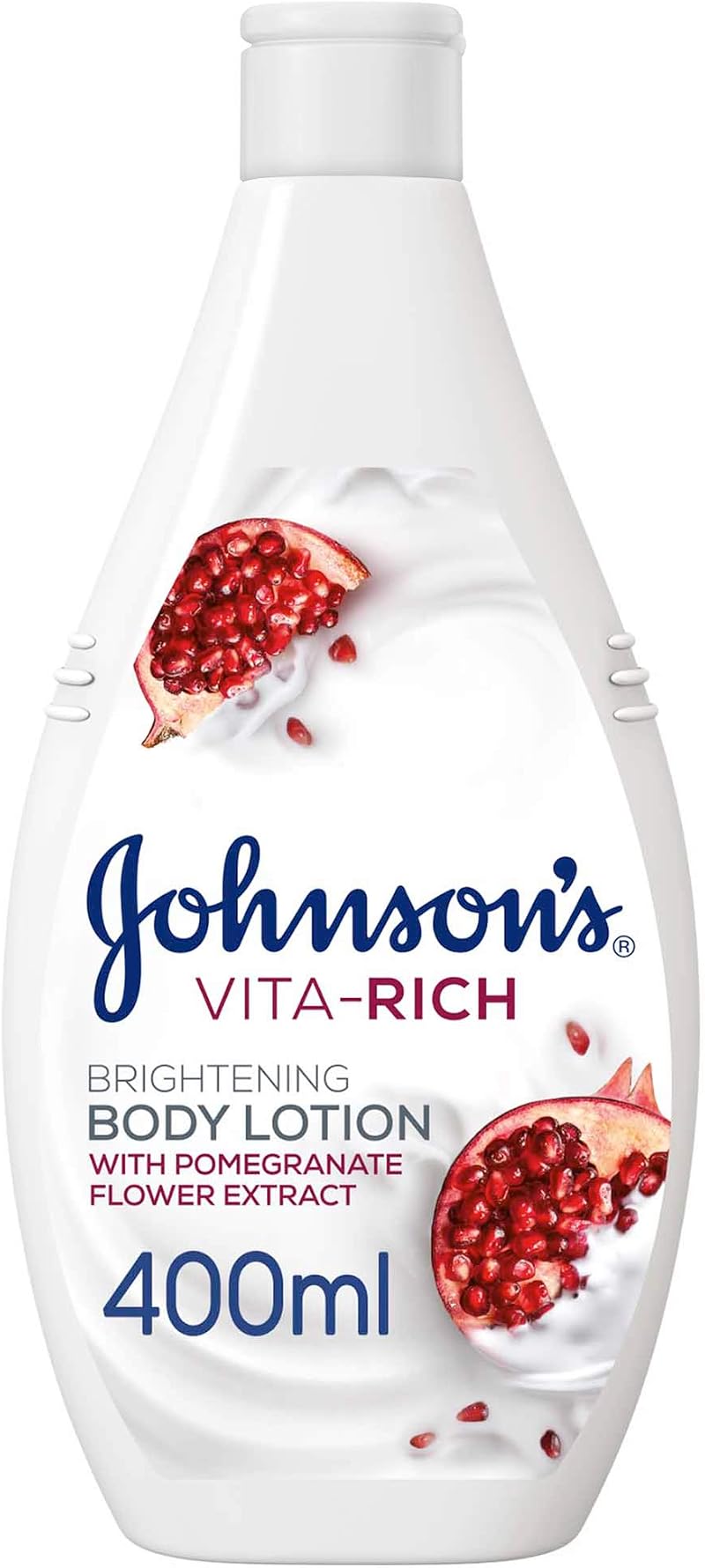 Johnson & Johnson Vita-Rich Bright Body Lotion Pomegranate 400ml Hydrating Skin
