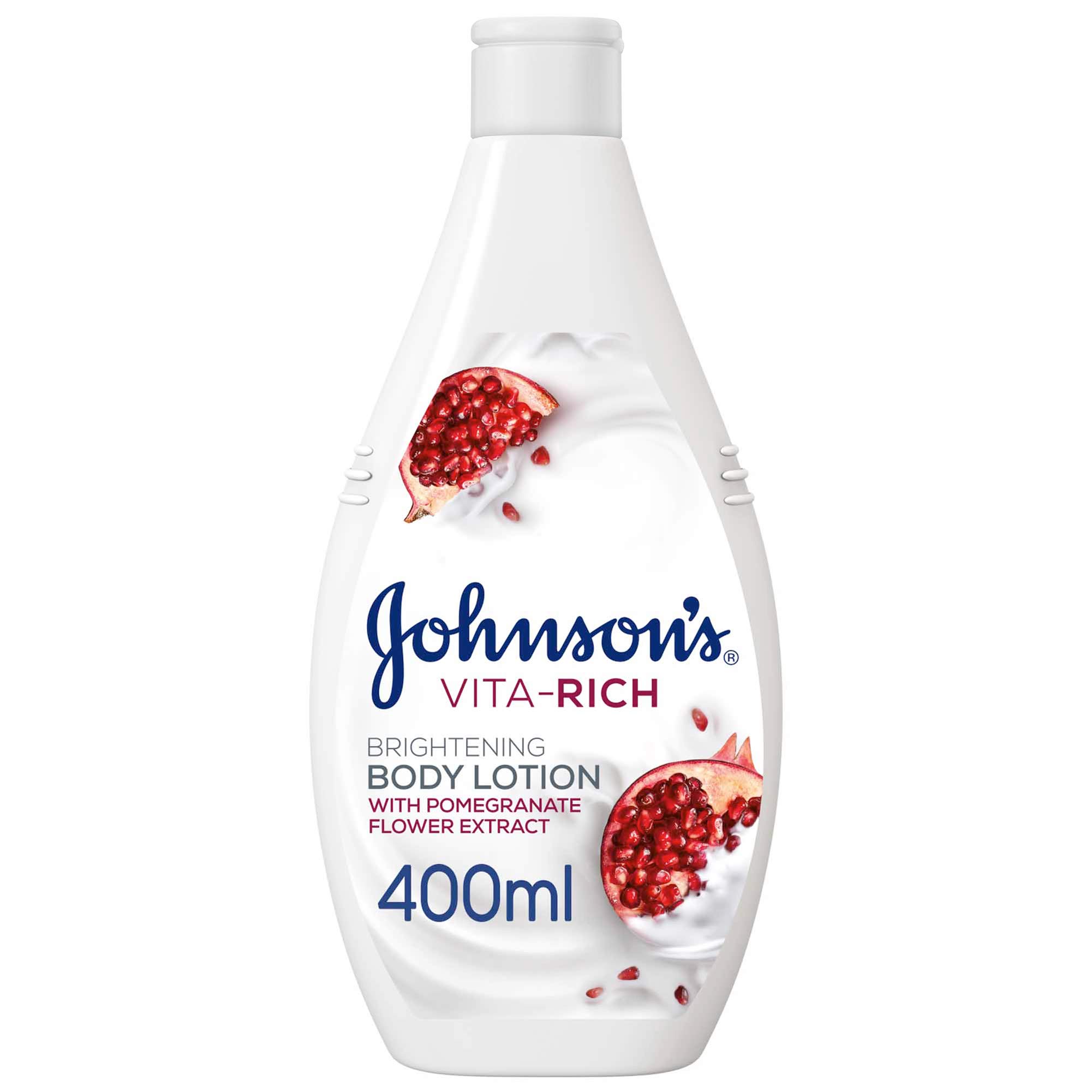 Johnsons Adult Vita-Rich Bright Body Lotion Pomgrnt - 400 ml