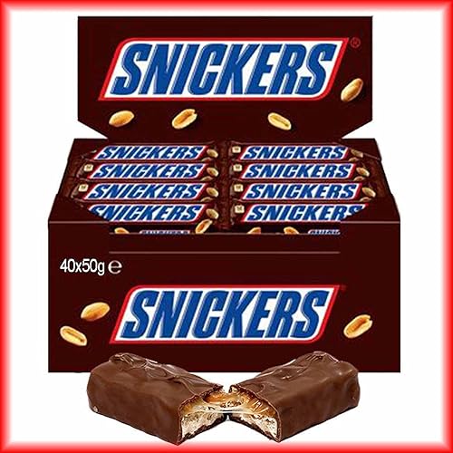 Snickers Single Bar, 50g x 40 Pieces price in Saudi Arabia Amazon