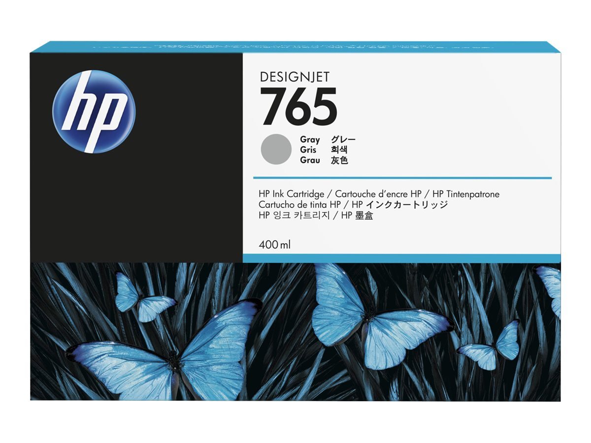 HP 765 400 ml Original Ink Cartridge - Grey