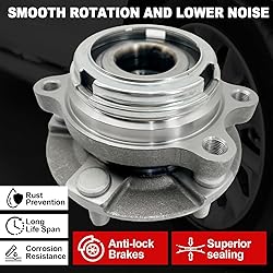 Pair 513294 Front Wheel Bearing Hub Assembly
