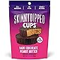 SKINNYDIPPED Dark Chocolate Peanut Butter Cups, 2g Sugar, Less Sugar, No Stevia, Gluten Free, 4 Bags (3.17oz each)