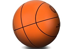 LINZXNBKING Yhngwumg Official Size 7 (29.5") Silent Basketball High-Density Soft Foam and Low Noise Indoor Training Ball Easy Grip Highly Elastic Practice Ball