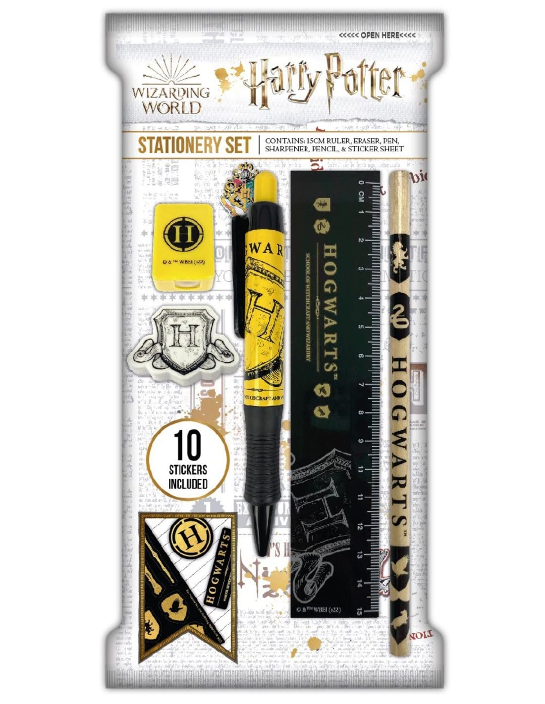 HARRY POTTER Set with Stickers