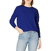 QUALFORT Women's Sweaters Long Sleeve Soft Lightweight Basic Knitted Pullover Sweater