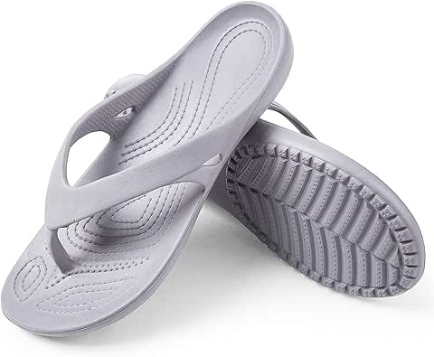 Amazon.com | Temi Women's Flip Flops, Soft Lightweight Sandals for Women Anti Slip Casual 