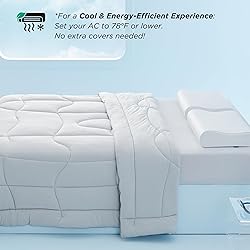 Bedsure Cooling Comforter King Size - Cooling