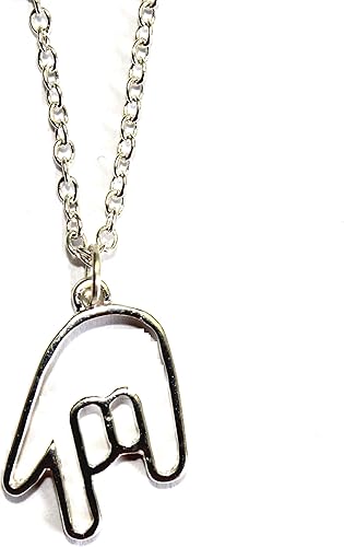 Collier Signe De Main Metal 666 Signe De Reconnaissance Amoureux Du Rock Metal Symbolise Egalement Je T Aime En Langue Des Signes Bijou Discret Cadeau Original Unisexe Homme Femme Amazon Fr Bijoux