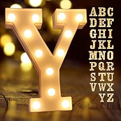 Laerjin Light Up Letters, Marquee Letters with