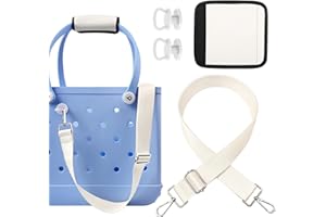 XYFuuee Strap Wrap for Bogg Bag Accessories, Adjustable Crossbody Shoulder Straps Replacement for Beach Rubber Tote Bog Bag