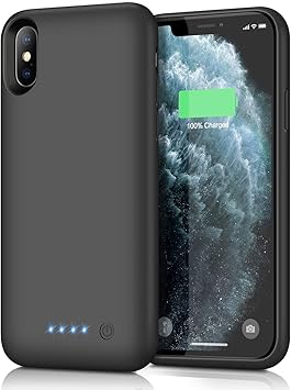Amazon Com Feob Battery Case For Iphone Xs Max Upgraded 7800mah