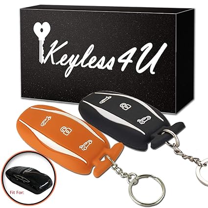 Amazoncom 2pcs Keyless4u Tesla Model S Silicone Key Fob
