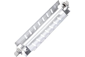 BLUESTARS Upgraded WR51X10055 Refrigerator Defrost Heater Replacement - with METAL SHIELD - Compatible with G.E & Kenmore Refrigerators - Replaces AP3183311 914088 AH303781 EA303781