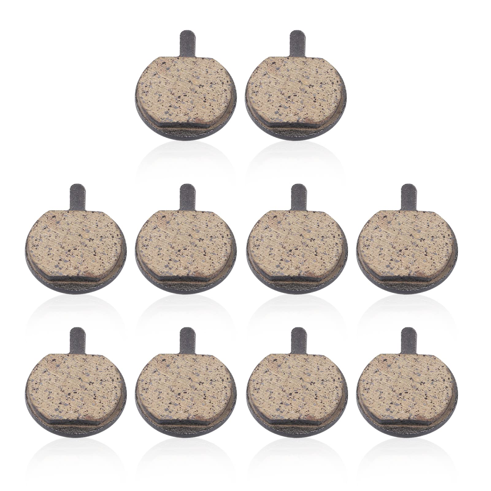 Cyrank 5pair Bike Brake Pads, Resin Brake Pads, Rear Brake Pads, Bicycle Disc Brake Pads, Brake Pads Set, Mountain Bike Brake Pads for Bicycle Mountain Bike