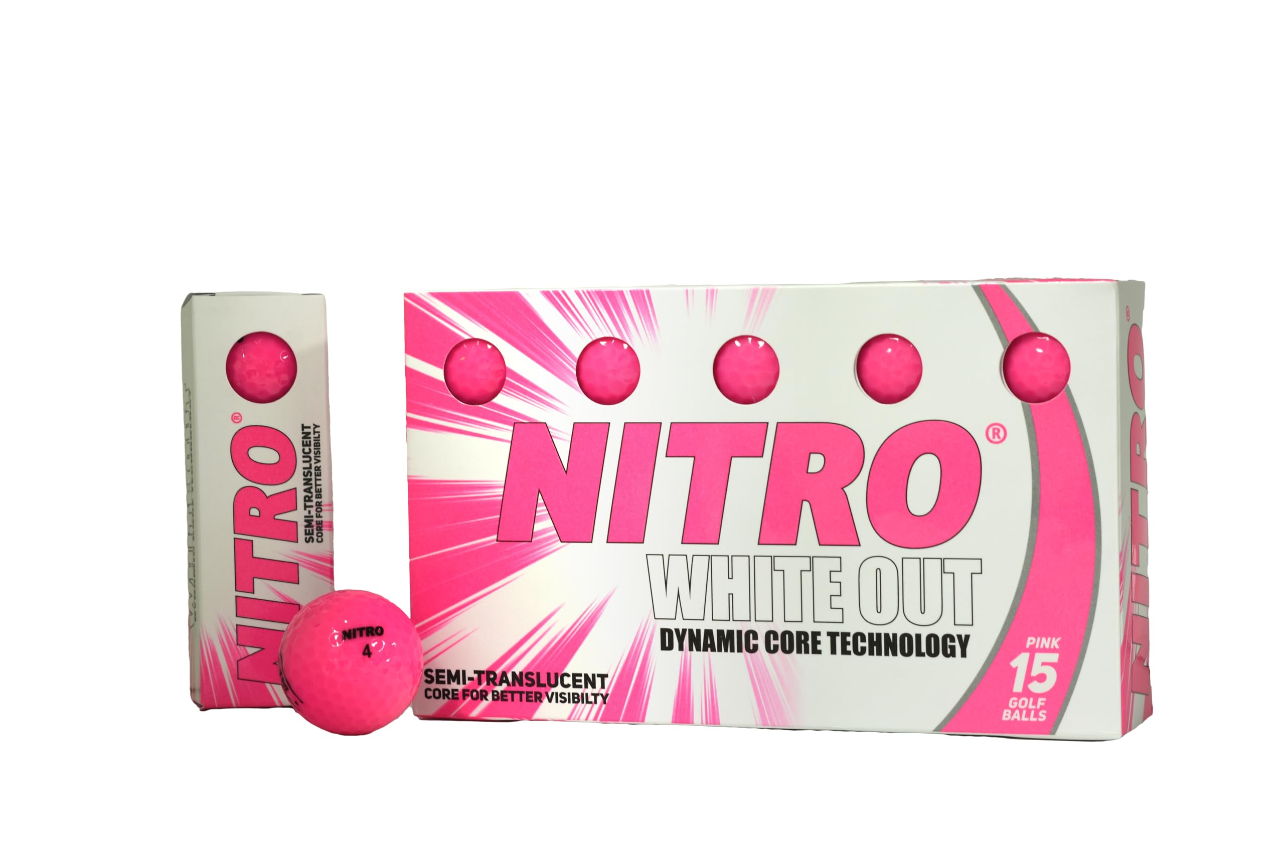 Nitro Long Distance Peak Performance Golf Balls