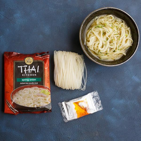 THAI KITCHEN GLUTEN FREE SPRING ONION INSTANT RICE NOODLE SOUP, 1.6 OZ