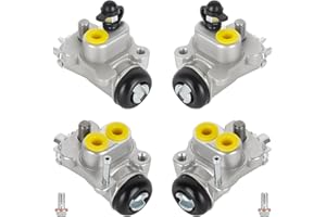 MAGORFAS Front Brake Wheel Cylinders Fit for Honda Rancher 350 400 TRX350 TRX400 2004-2006, Foreman Rubicon 500 01-04, Rincon 650 03-05 45310-HN2-006 45330-HN2-006 - Full Set Left & Right ATV Drum Brakes