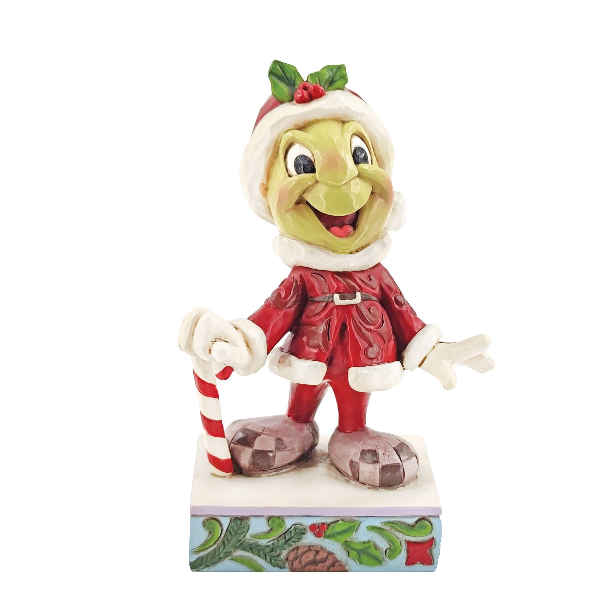Disney Traditions Jim Shore Christmas Jiminy Cricket Figurine