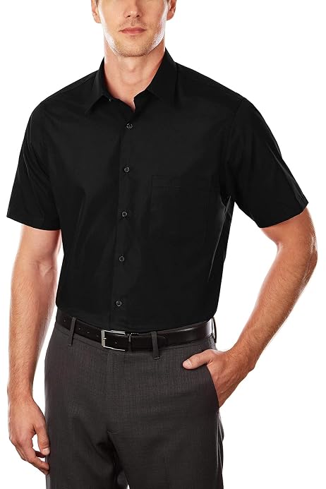 mens short sleeve dress shirts xxl