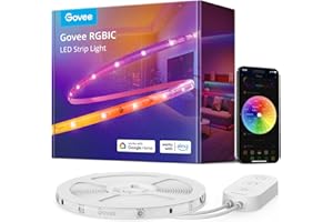 Govee RGBIC Pro LED Strip Lights, 16.4ft Color Changing Smart LED Strips, Works with Alexa and Google, Segmented DIY, Music S