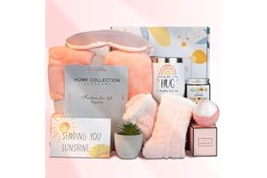ITHMAHCO 9 Pcs Self Care Gifts For Women, Sunshine Gifts,Get Well Soon Gifts For Women,Thinking Of You Gifts For Women,Care Package For Women Get Well Gifts For Women After Surgery,Care Package For Sick Friend