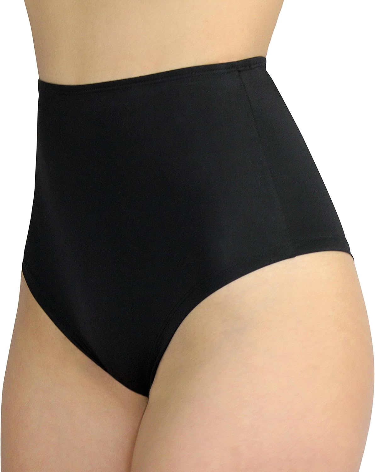 black high waisted booty shorts