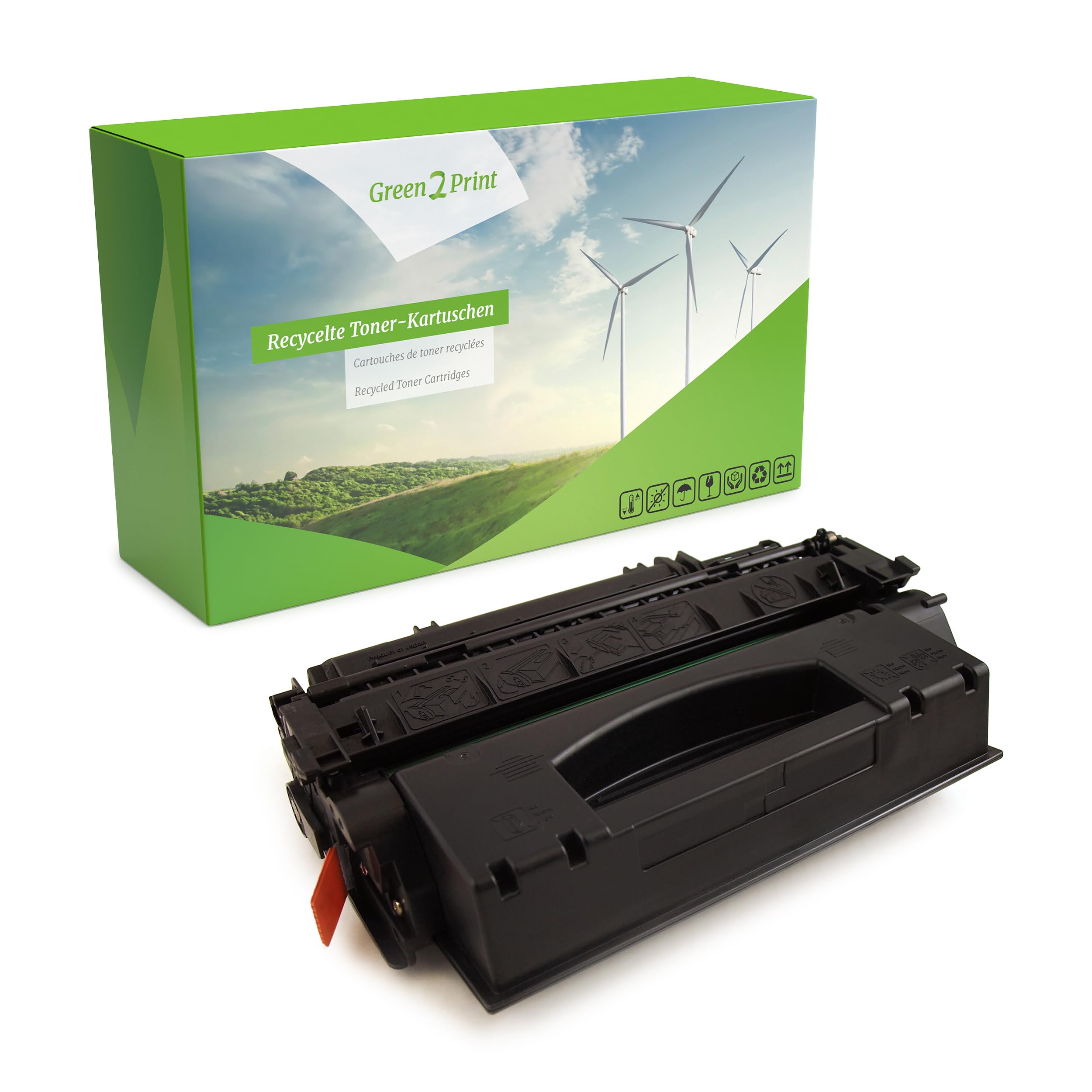 Green2Print Toner black 6000 pages replaces HP Q5949X, 49X Toner cartridge for HP LaserJet 1320TN, 3390, 3392