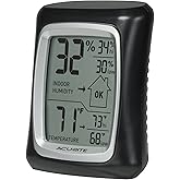AcuRite Indoor Digital Thermometer & Hygrometer with Temperature and Humidity Gauge (00325)