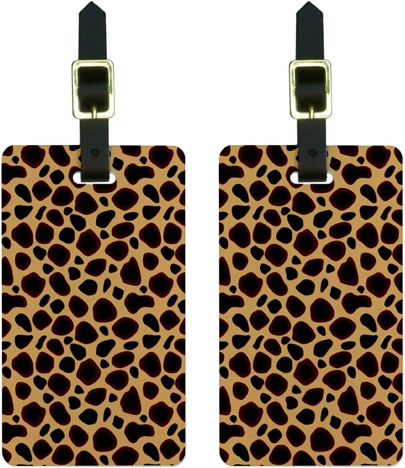 cheetah print carry on luggage