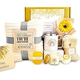 Get Well Gifts for Women After Surgery 10pc Gift Baskets — The Perfect Care Package. This Feel Better post surgery recovery gifts for women is a thoughtful self-care package for Mom, Her.
