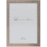 Lawrence Frames Cast Metal Bracelet Design Picture Frame, 5x7, Gold