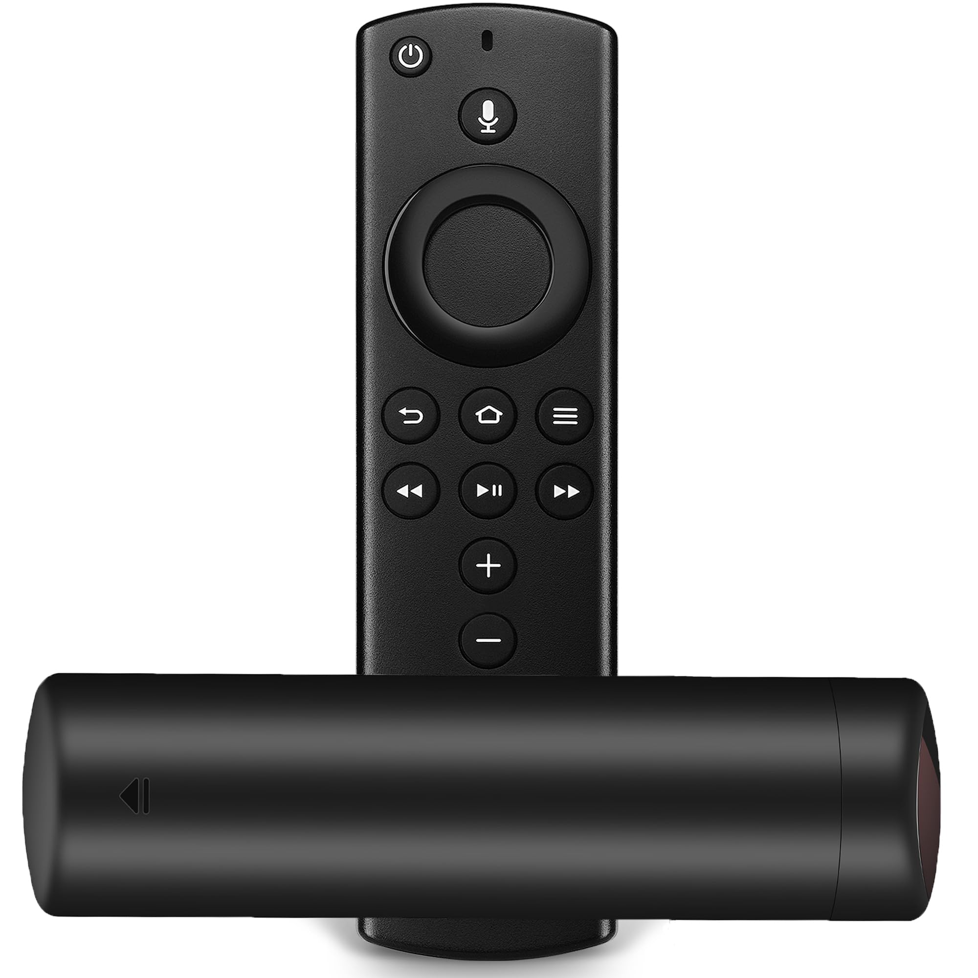 Replacement Voice Remote Control Compatible with Smart TVs Stick(2nd Gen)/Cube(1st/2nd Gen), for Lite/4K/4K MAX, Smart TVs 3rd Gen black-01A
