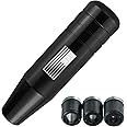 Miytsya Pack-1 Gear Stick Shifter Knob, American Flag Design Metal Gear Shift Knob, Weighted Car Shift Handle Fits Most Auto Transmission Vehicle (Black)