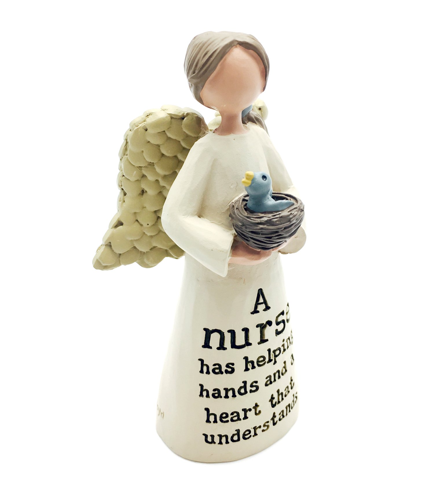 Beautiful Crafted Nurse Angel Sentiment Decoration Gift