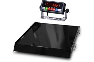New BizAutom G2 1000x0.1lb Ultra Portable/Stowable Wheelchair Medical Scale with Both-side Ramps, Side-protection and Reading Indicator - US Support Team Certified Technicians - Doctor Recommended