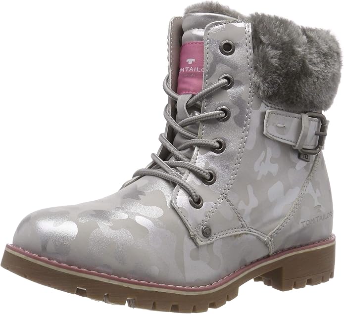 Tom tailor stiefeletten damen grau Clearance